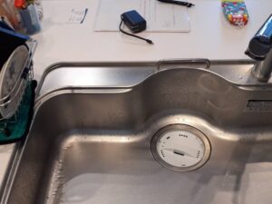福岡キッチン取付け隊　浄水栓を後付け　施工前